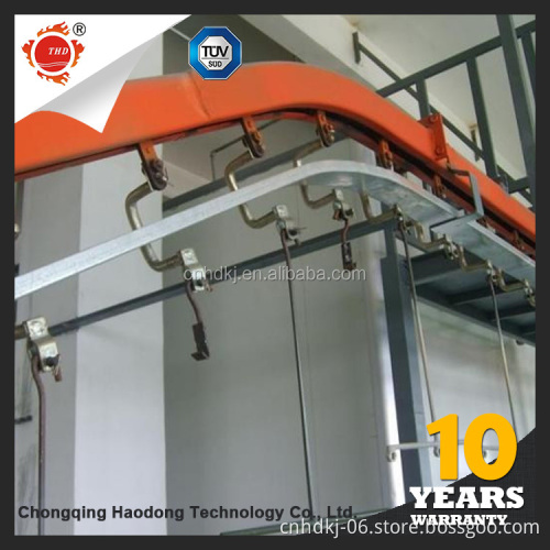 Automatic safety overhead trolley conveyor high quality carbon steel overhead conveyor